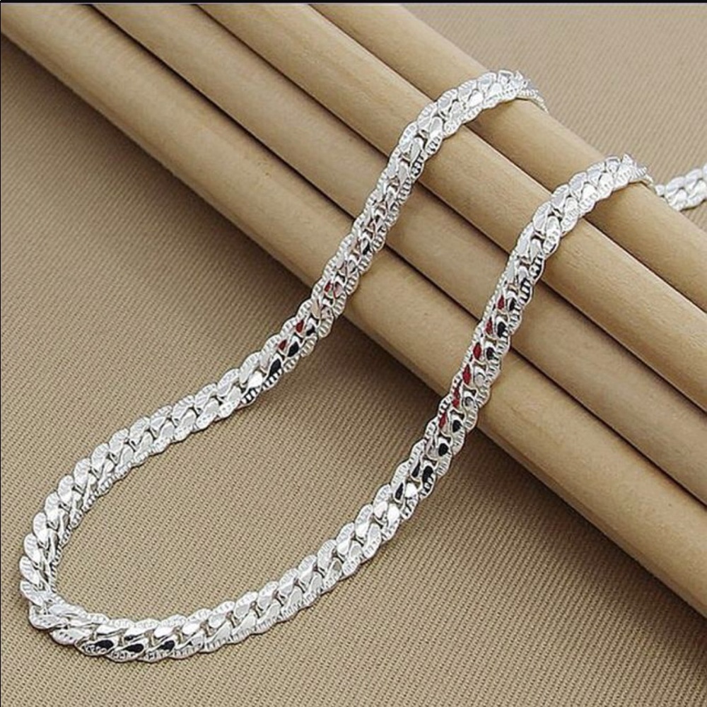Silver snake necklace/chain - Picture 3 of 8